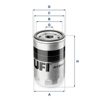 UFI ÖLfilter 23.130.03 Anschraubfilter FüR S124 W124 Mercedes SL 190 W201 C124