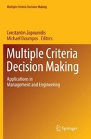 Multiple Criteria Decision Making Constantin Zopounidis