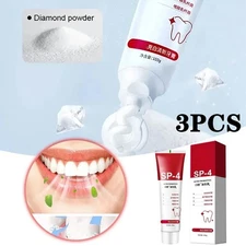 3PCS SIP-4 Probiotic Whitening Toothpaste Removes Bad Breath Dental Plate Stain