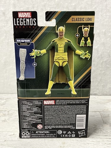 NEW Hasbro Marvel MCU Legends Series What If…? - Classic Loki 6" Action Figure - Picture 3 of 6