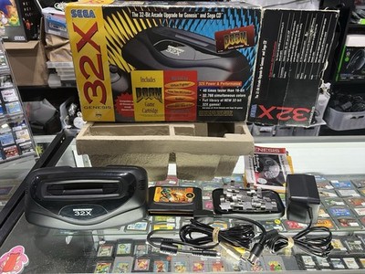SEGA Genesis 32x Console Attachment (MK-84000) CIB RARE Very Nice