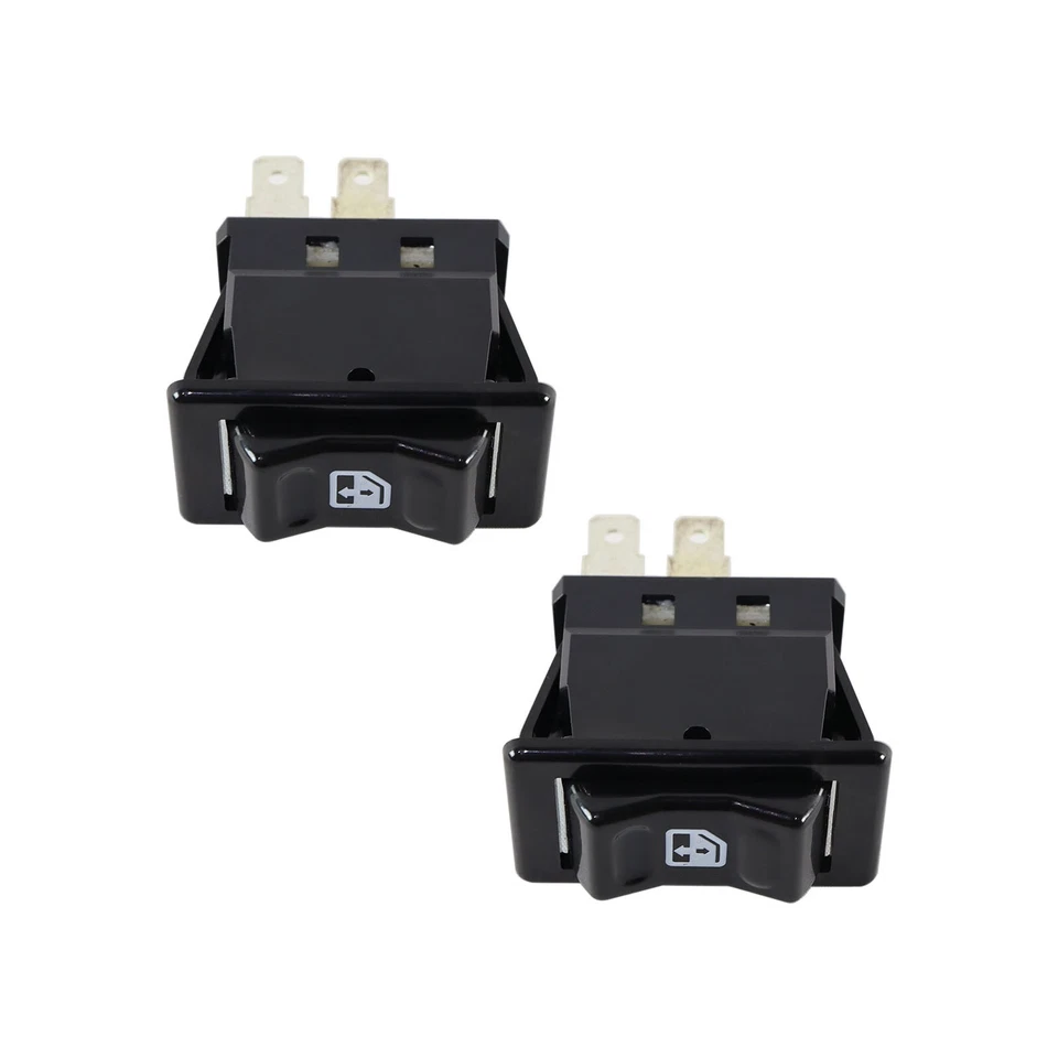 2 x Power Window Switch Black Fit For 1982-1989 Chevrolet Camaro - Image 4 of 4