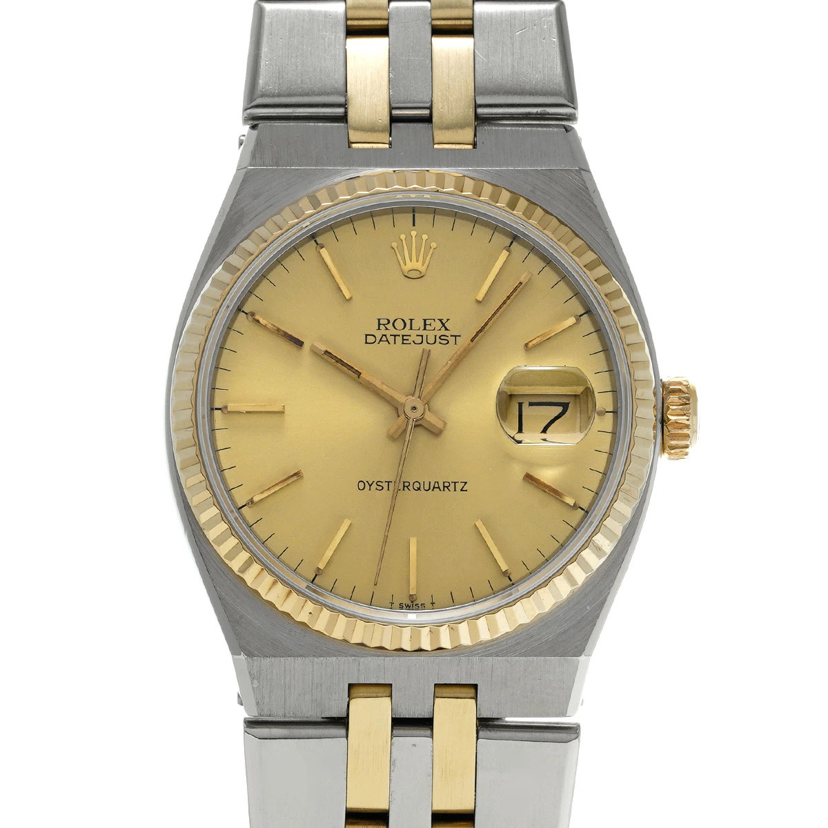 ROLEX Oysterquartz Datejust 17013 Men's Used Watch #31531 | eBay