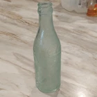 Coca-Cola Vintage Green Embossed Glass Soda Advertising Bottle, Dublin, GA