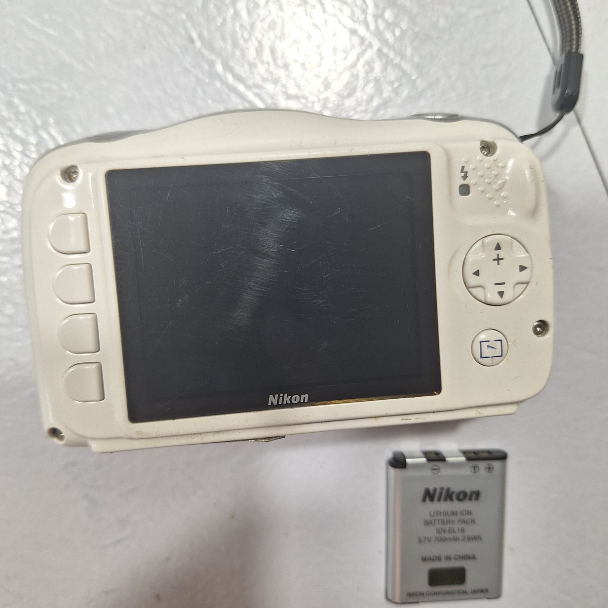 Nikon COOLPIX S33 13.2MP Digital Camera - White for sale online | eBay