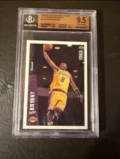 1996 Collector's Choice Kobe Bryant RC BGS 9.5 rookie card #LA2. rookie card picture