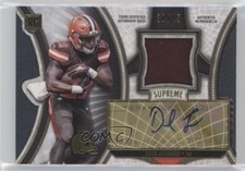 2015 Topps Supreme 30/45 Duke Johnson #SAP-DJ Patch Auto 0jd0