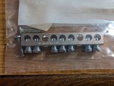 SQUARE D PK7GTA Grounding Bar Kit 125A For CU/AL Wire  7 Terminals