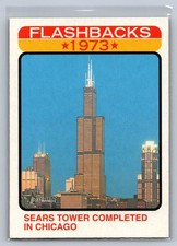Sears Tower Completed in Chicago 2022 Topps Heritage #NF-13 News Flashbacks