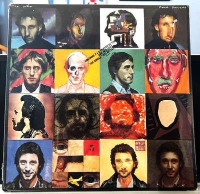 THE WHO ''FACE DANCES'' BRAND NEW SEALED VINYL W/POSTER 1981 GOLDSHOWER HOLE PUNCH