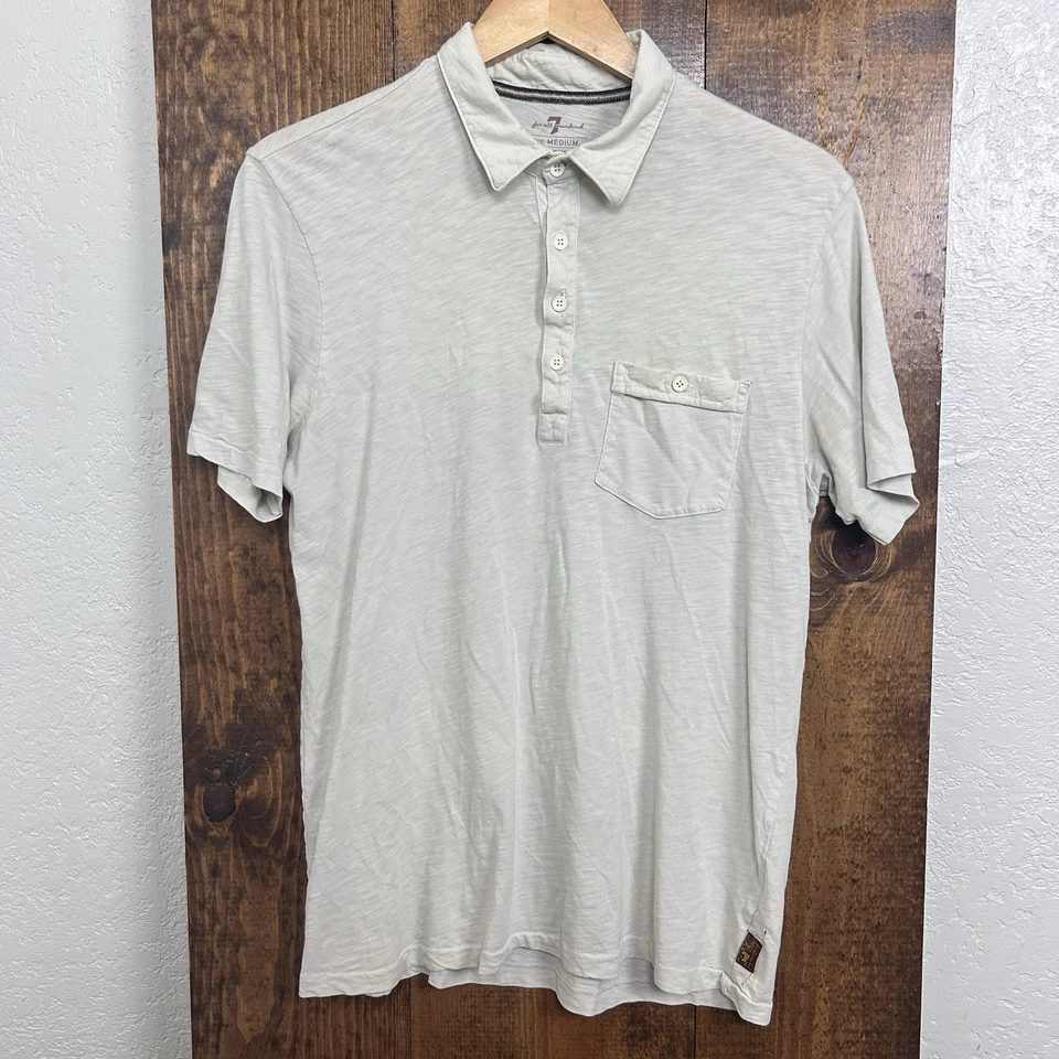 LOTE de 3 Hombres MED 7 Para Toda la Humanidad 100% Algodón Preppy Barco Yate Verano Dinero Foto 2 de 4