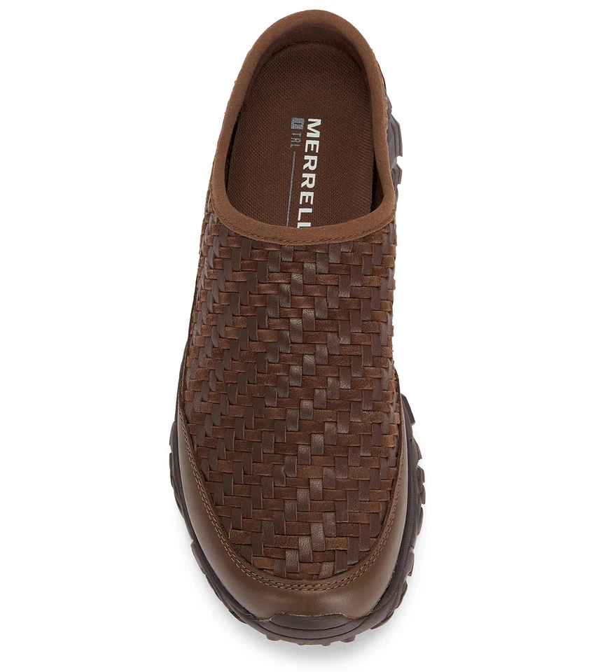 Merrell Unisex Moab 2 Deslizable Grano Completo Cuero Tejido SE Mole Marrón Foto 3 de 4