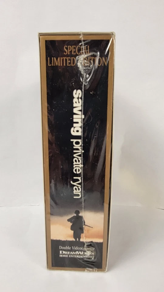 Saving Private Ryan VHS 2-кассетный набор - специальный ограниченный выпуск -- совершенно новый запечатанный - Изображение 2 из 4