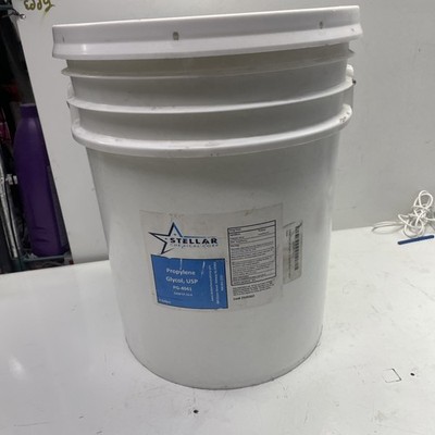 Stellar Chemicals, Food Grade Propylene Glycol, 5 Gallons