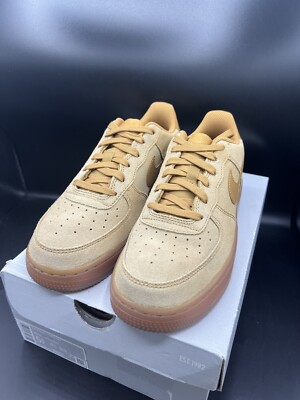 Nike Air Force 'Wheat' Grade School SZ Women's Sz (BQ5485
