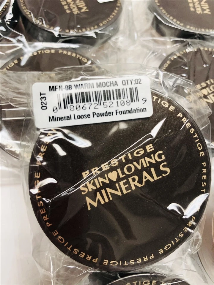 Lot of 11 Prestige Gentle Finish Mineral Powder Foundation (MFN-08 Warm Mocha) - Image 4 of 4