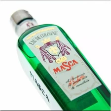 MASCA EAU DE COLOGNE Vintage Perfume Barber After Shave Green 7.4oz 220ml +Track