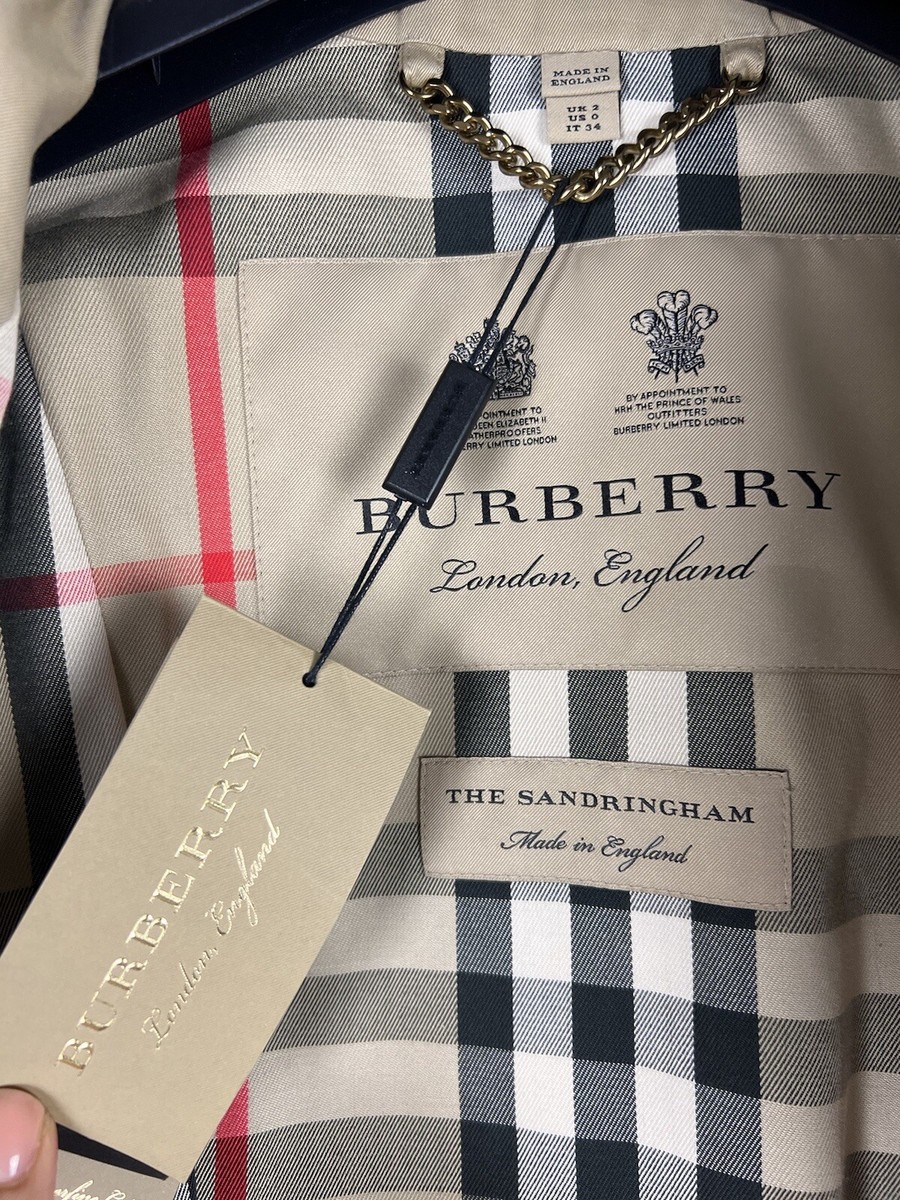 Rare Burberry Sandringham Trench Coat (New With Tags) | eBay