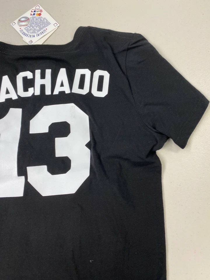 CAMISETA MEDIANA PARA MUJER MANNY MACHADO #13 BALTIMORE ORIOLES MLB ENVÍO GRATUITO Foto 3 de 4