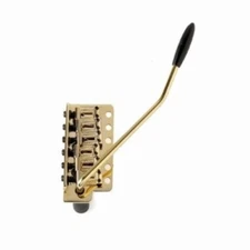 NEW - Wilkinson WVC-SB 6-Hole Vintage Style Tremolo, Steel Block - GOLD