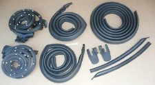 1971-73 Riviera Door Roof Trunk Lid Weatherstrip Seal 9pc Usa Metro Rubber Kit