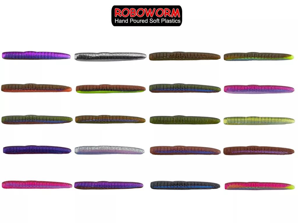 Roboworm NED Worm 3 Inch **CHOOSE COLOR**