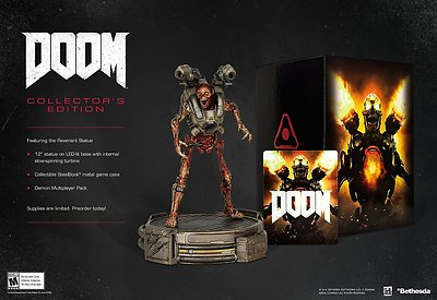 Nintendo Switch DOOM Eternal Collector's Edition PS4 Doom Eternal details Switch physical release, including