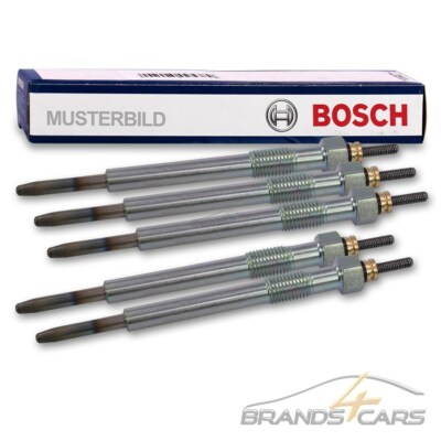 5x BOSCH GLÜHKERZE DURATERM FÜR MERCEDES-BENZ M-KLASSE W163
