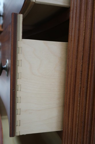 Thomasville Ernest Hemingway Collection Mahogany Dresser With Mirror - Picture 6 of 11