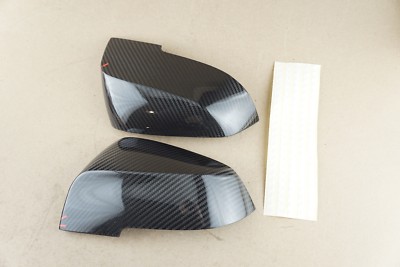 IMPERFECT Fits 12-18 3 Series F30 Side Carbon CF Mirror Cover Passenger Driver