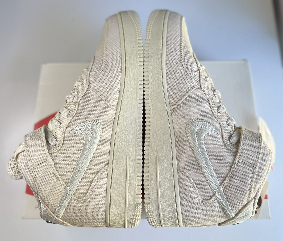 NEW Nike Air Force 1 Mid Stussy Fossil | Men's Size 9 NEW Nike Air Force 1 Mid Stussy Fossil | Men's Size 9