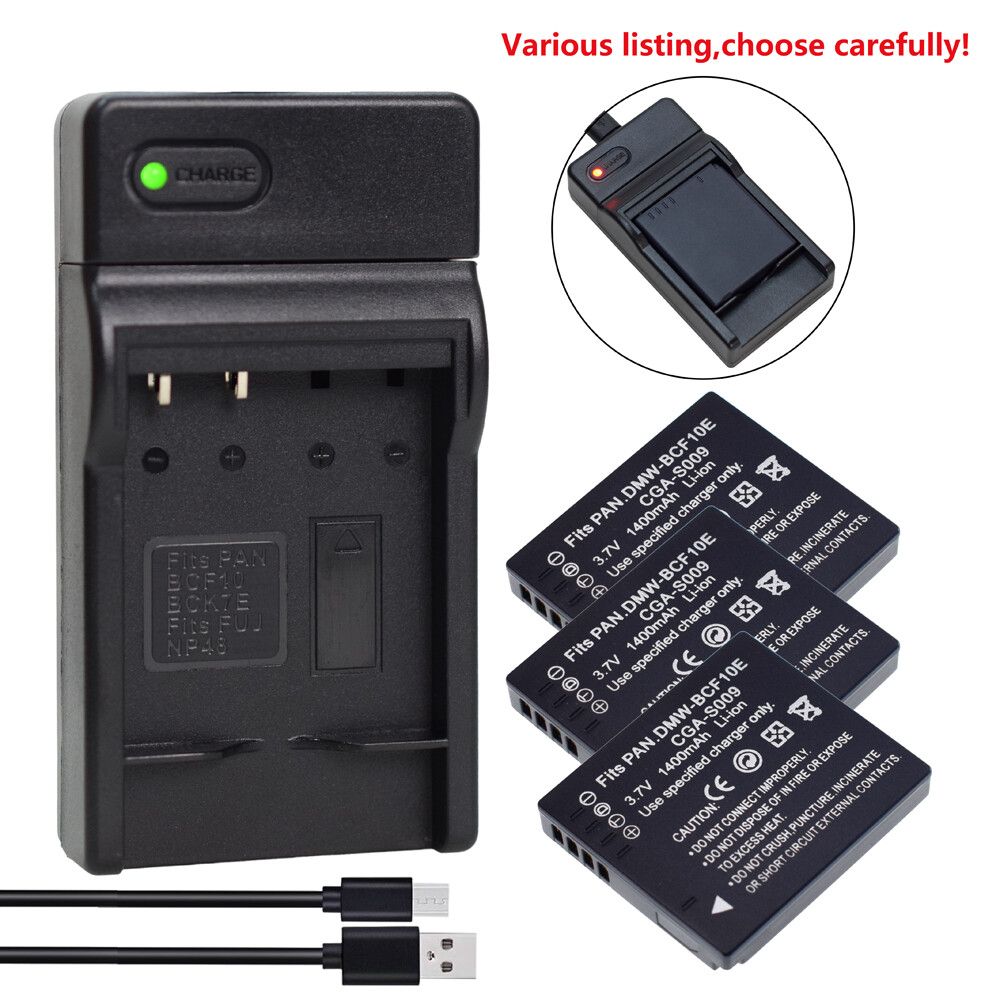 Li-ion Akku Für Panasonic Lumix Kameras – 3,7V, 940mAh, Kompatibel Mit DMC-FS11, FX40, FS15A, TS10K U.v.m.