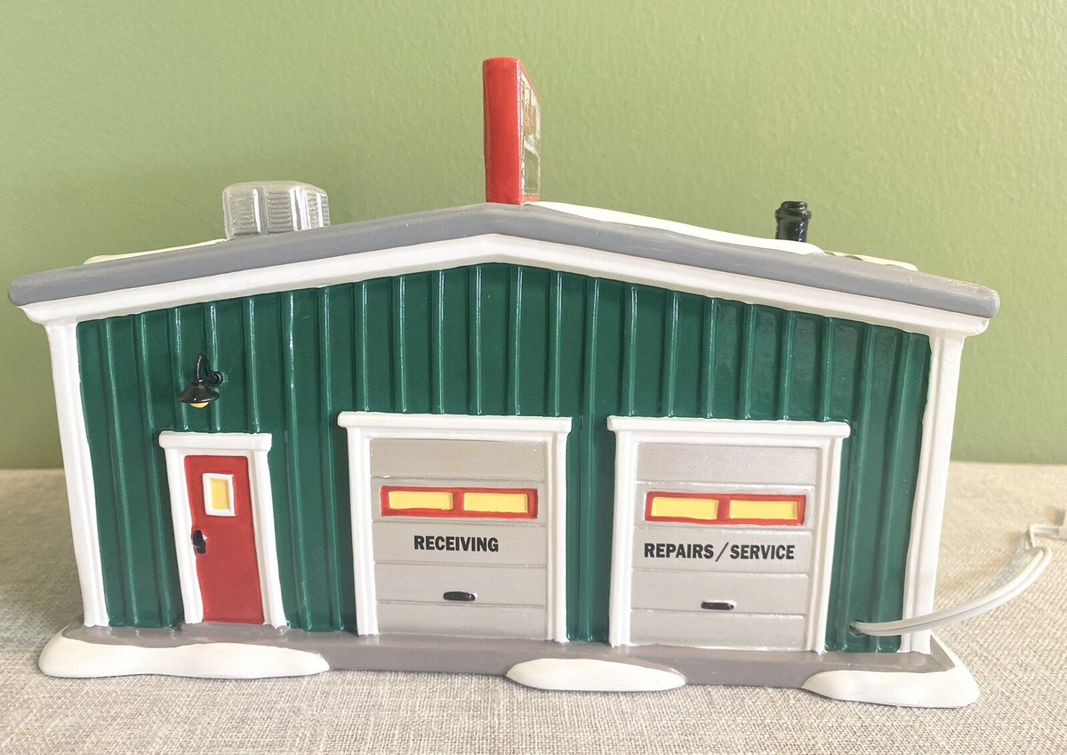 Dept 56 Snow Village “Jackson & Sons Hardware” Ceramic Building