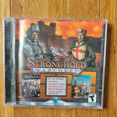 Stronghold Warchest (PC, 2003) 2 Disc set Firefly