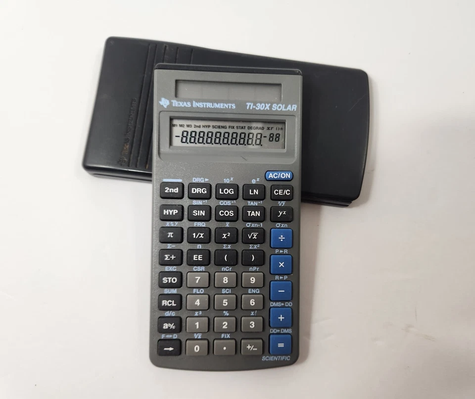 Texas Instruments Graphing Solar Calculator with manual - Image 2 of 4