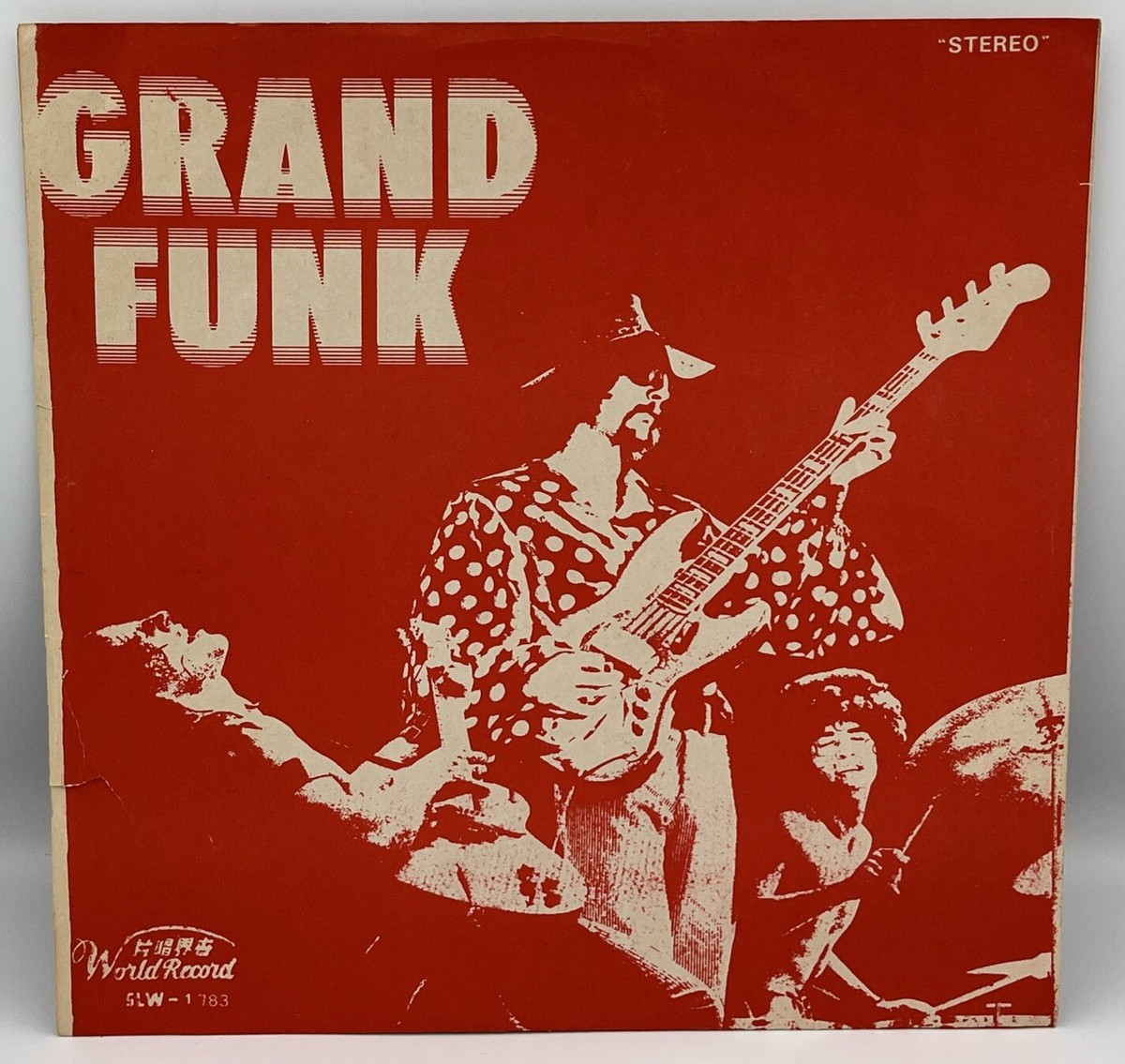 Grand Funk Railroad Self Titled Red Album 1969 Taiwan Pressing