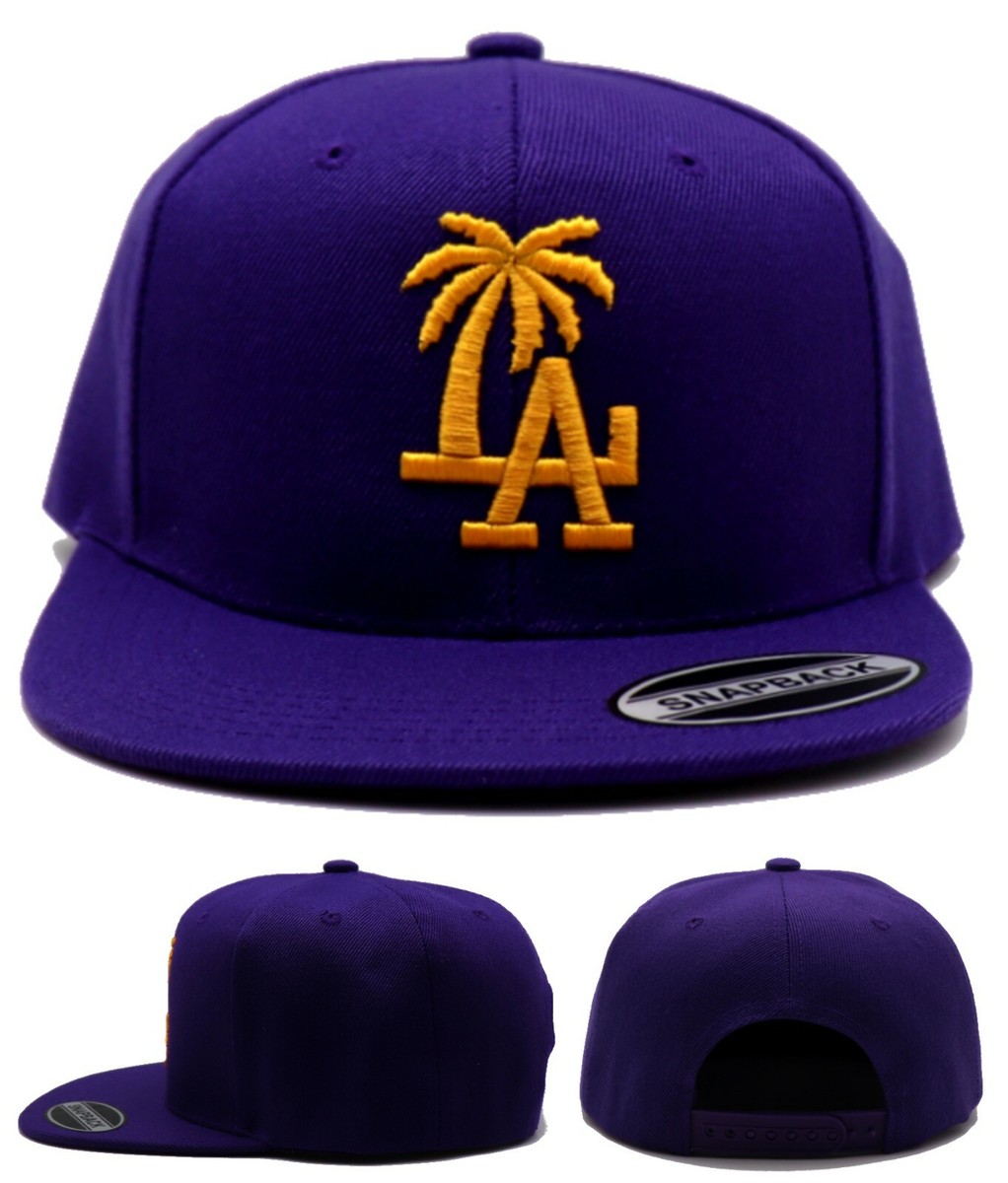 Los Angeles New Leader Palm LA Headline Dodgers Purple Gold Era