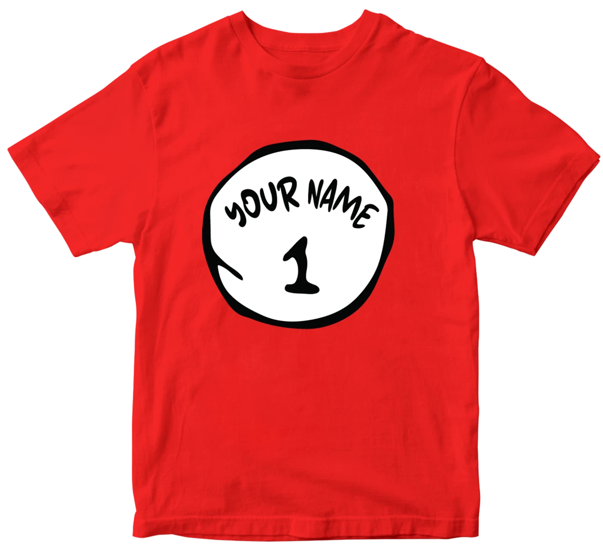 one custom shirt
