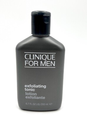 New! CLINIQUE For Men Exfoliating Tonic  ~ 6.7 fl oz / 200 ml ~ Full Size