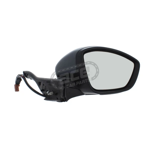 Electric Power Folding Wing Door Mirror Citroen C3 2018-2025 Primed Right Hand