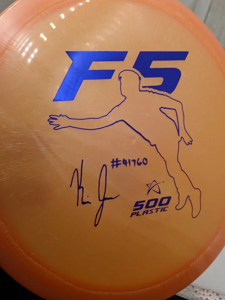 New Prodigy F5 500 2021 Kevin Jones Signature Driver Disc Golf Disc - Image 2 of 4