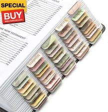 - Bible Tabs, 75 Tabs, Laminated Bible Tabs for Women and Men, Bible Tabs for St