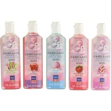 CandiLand Sensuals Candy Flavored Water-Based Body Glides - 5 Flavor Pack