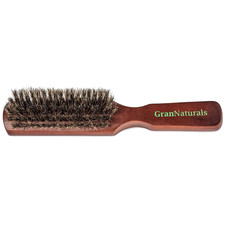 Soft Bristle Hair Brush for Men - Boar Bristle Brush for Styling Beards, Fade...