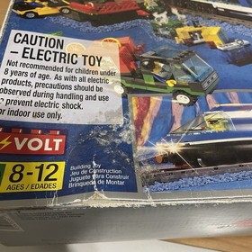 WORKING Vintage Lego System 9V Railway Express Train Set 4561