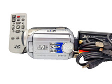 JVC GZ-MG21 Everio Hard Disk Camcorder HDD Hybrid SD Card PAL - Silver GZ-MG21EK