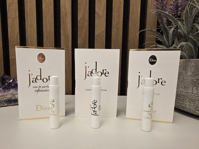 Luxusproben Jadore Dior 3 x Proben L'Or,Infinissime,Eau de Parfum 3 ml