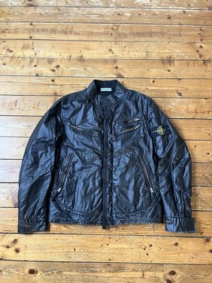 2008 Stone Island Mussala Gommato Biber Jacke Gr.L