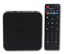 MXQ Smart TV Box  OTT 4X CPU GPU Android KitKat Internet TV Box 1080p