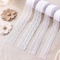 Spitzenband Weiß 40M Mit Juteblumen FüR Hochzeitsdeko Basteln DIY Geschenkband